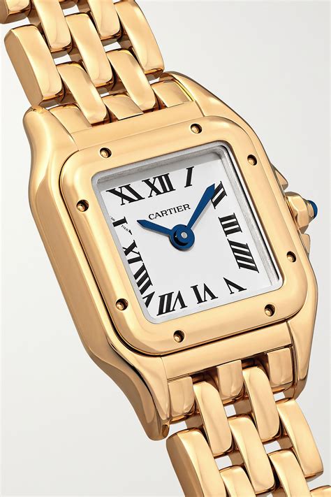 cartier vintage uhr damen gold